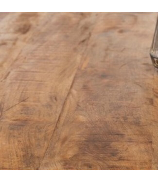 Eettafel Parijs Mangohout X  poot