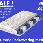 Pocketvering Matrassen 25 CM DIK