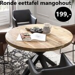 Eettafel Mangohout Kruispoot New York