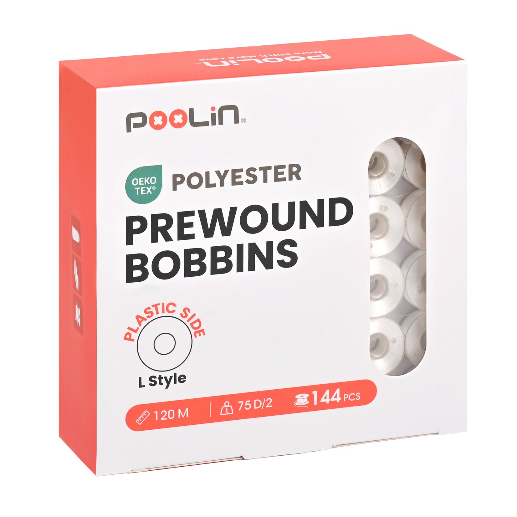 PooLin Embroidery Bobbin Type L
