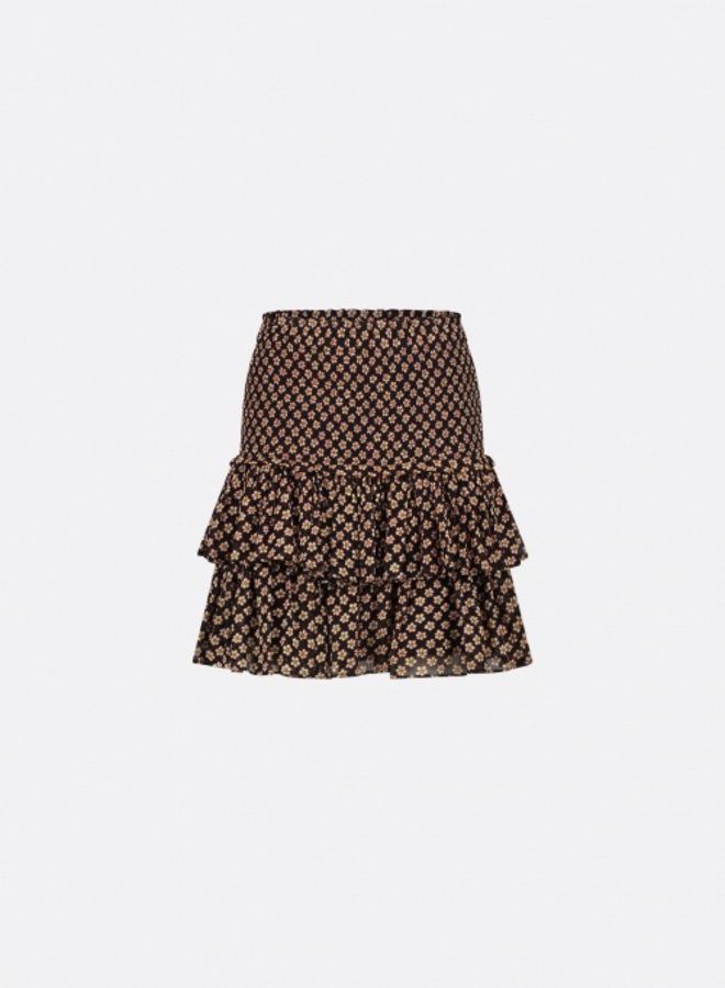 Mary Skirt Black/Crazy Clay Betty Bloom AW-22