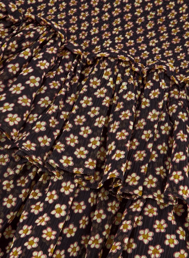 Mary Skirt Black/Crazy Clay Betty Bloom AW-22
