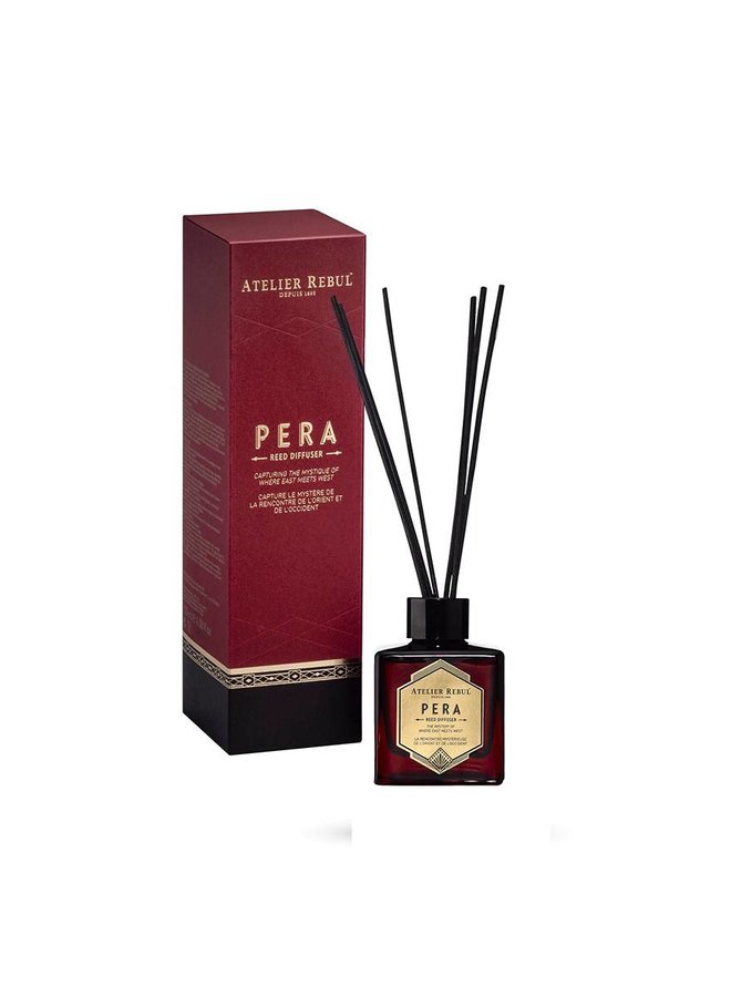 PERA - REED DIFFUSER - GEURSTOKJES - 120ML