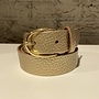Metallic Bubble Belt Women - Champagne