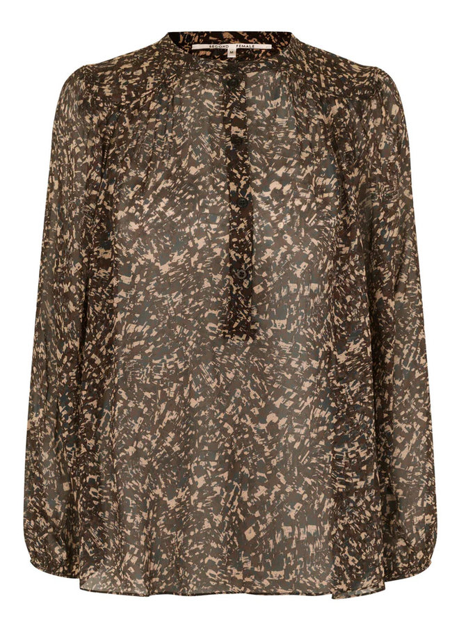 Santsii Blouse -Stratified Sea