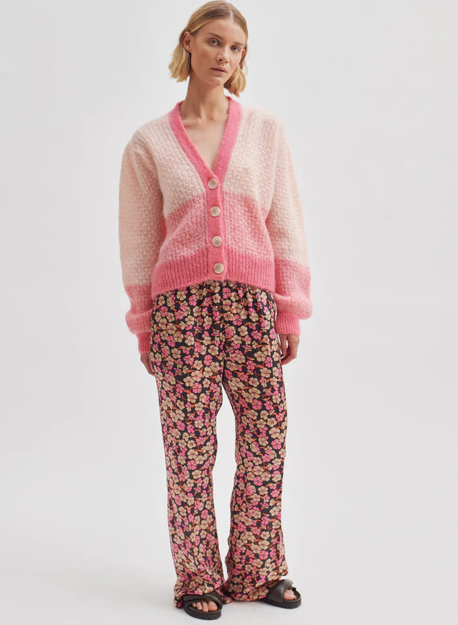 Sebastia Knit Cardigan | Quartz Pink