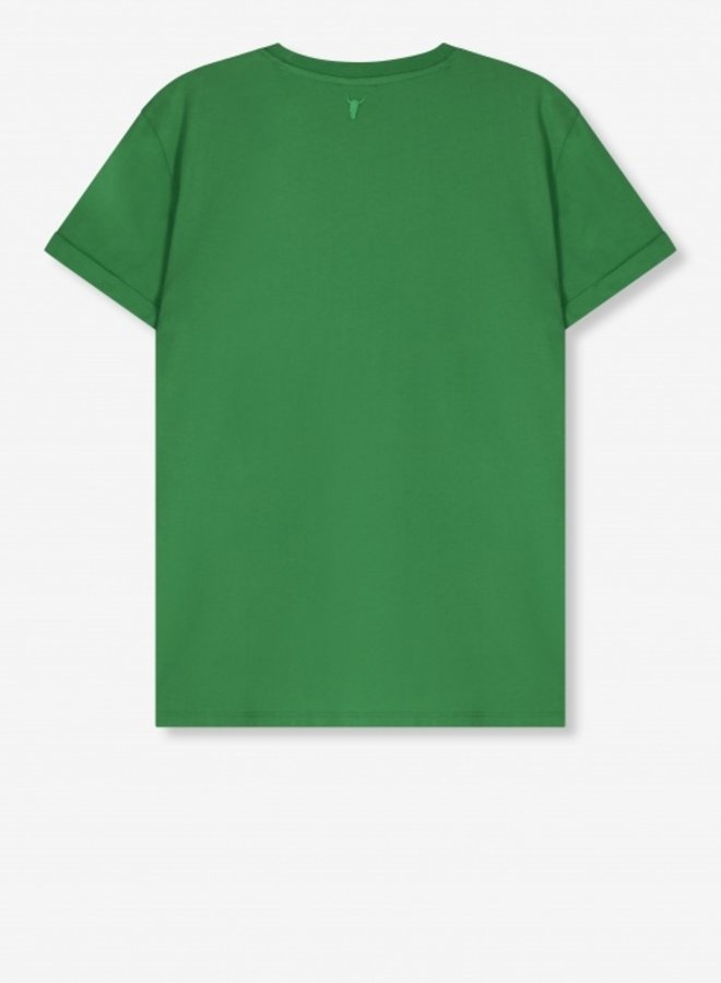 ladies green tshirt