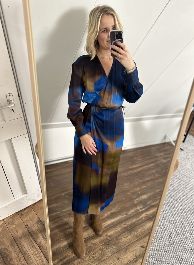 Haylen Wrap Dress - Molé
