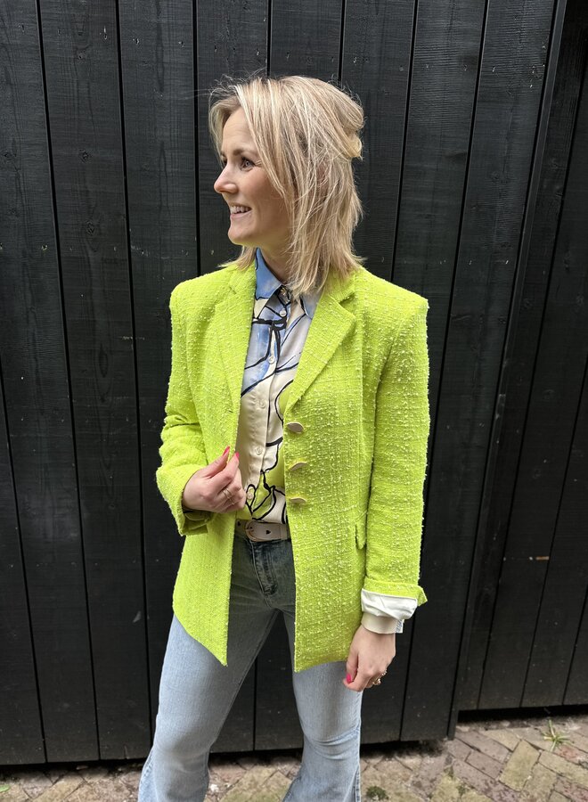 Cher Blazer - Lovely Lime