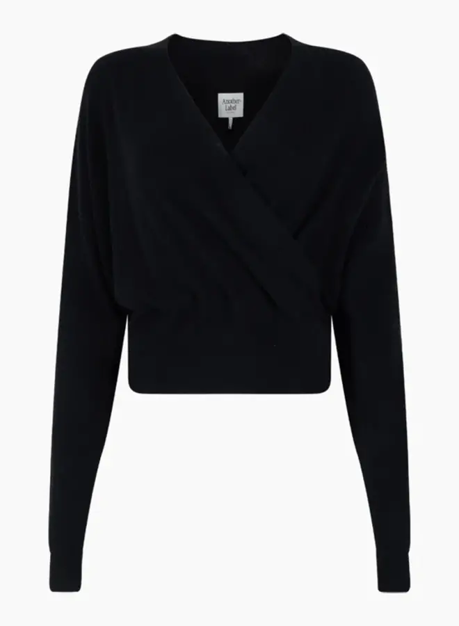 Len knitted pull l/s - Black