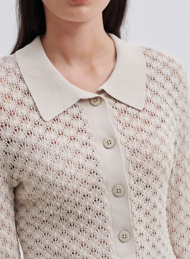 Wilda Knit Cardigan - French Oak