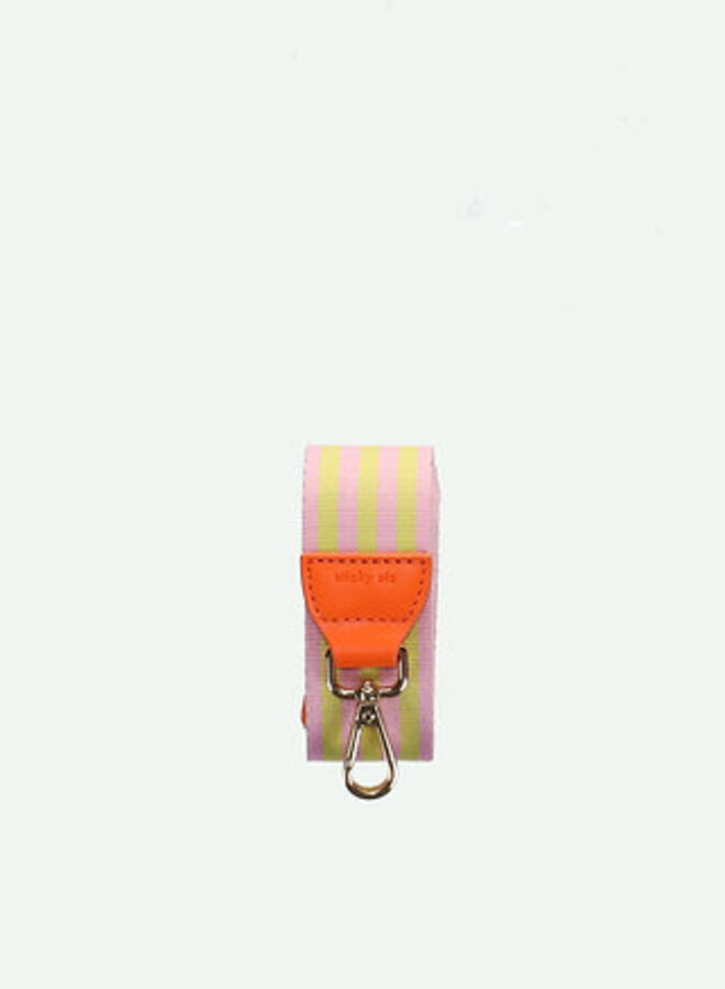 The Sticky Sis Club strap | il sole | stipes | lemon leaf + dolce pink