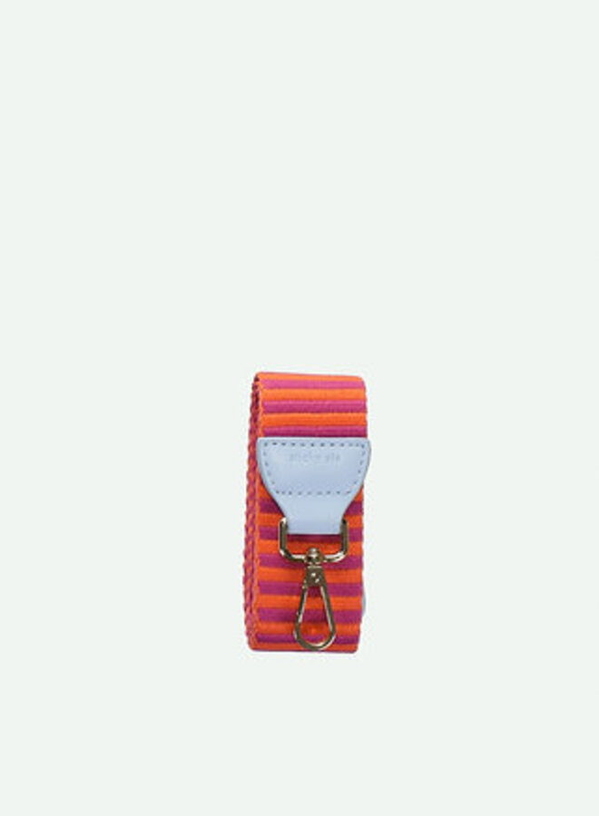 The Sticky Sis Club strap | il sole | stripes | arancia orange + positano purple