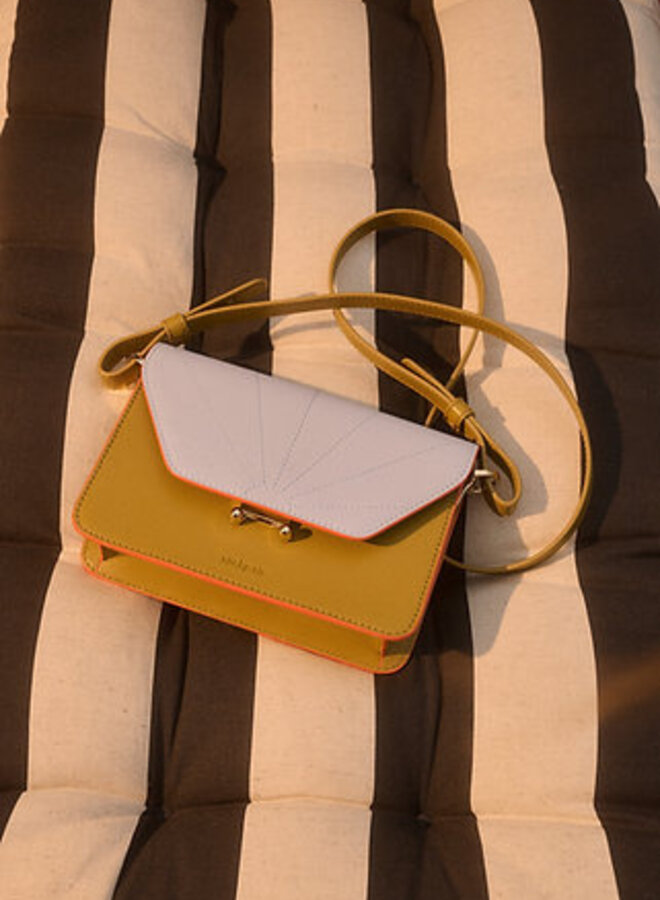 The Sticky Sis Club shoulder bag | il sole | colore | costa green + clear sky