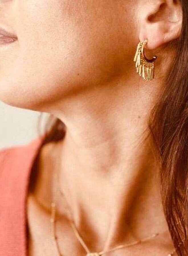 CL Earring Vibes Creole Small - G