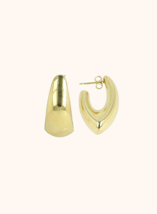 CL Earring Triangle Creole S - Gold