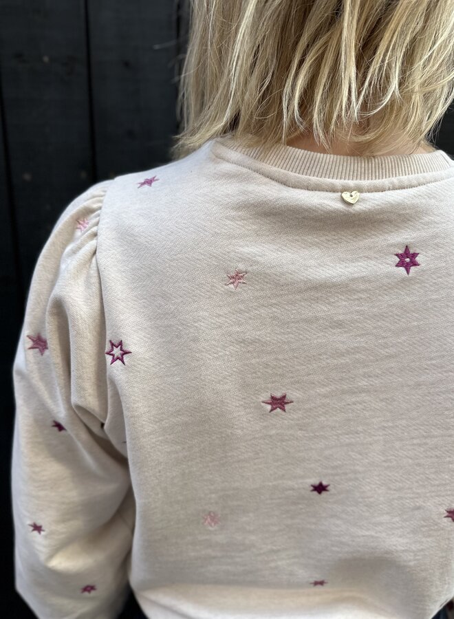 Dina Sweater - Oatmeal Melange