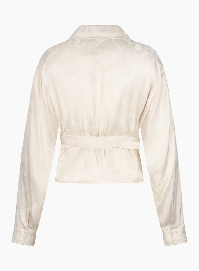 Antonia Top l/s - Egg White