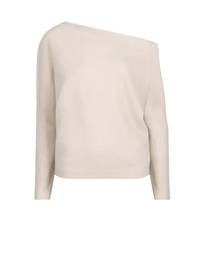 Aider asymmetrical sweater - Vanilla Chai