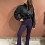 Baely pants - Shiny Purple