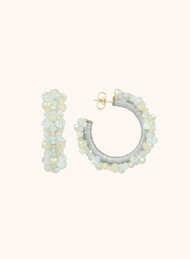 Urchin Creole M | Crystal Silver