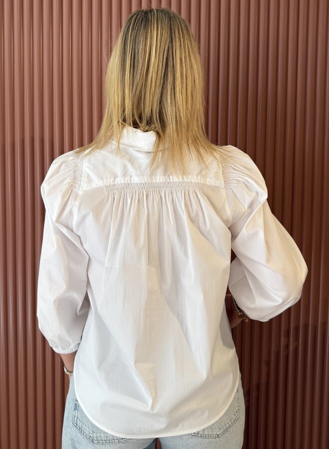 Sanna Eli Shirt | White