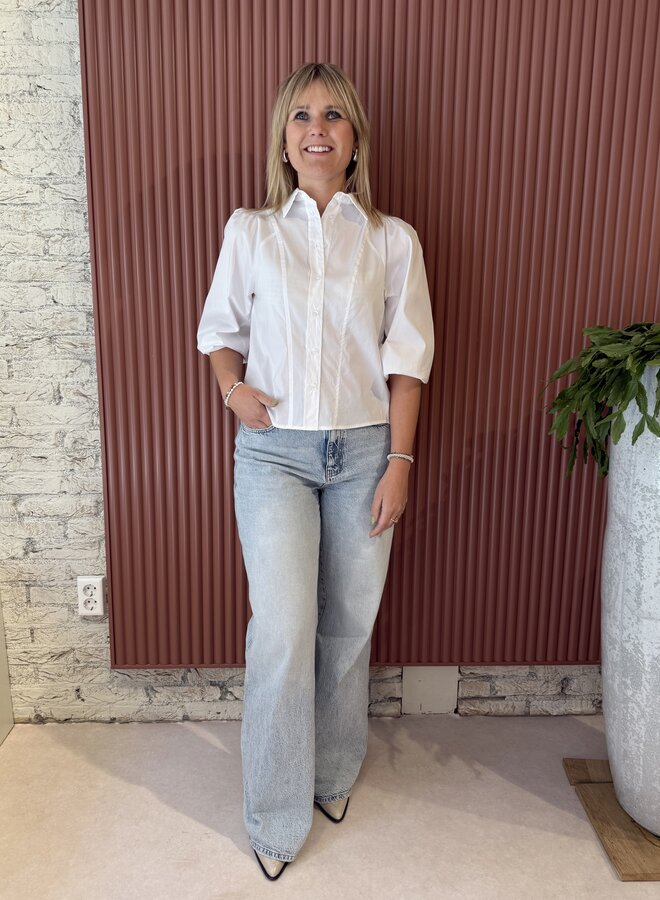 Sanna Eli Shirt | White