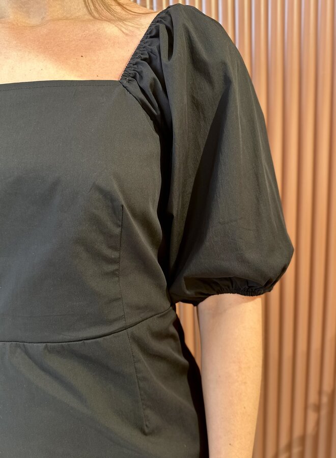 Sanna Knot Dress - Black