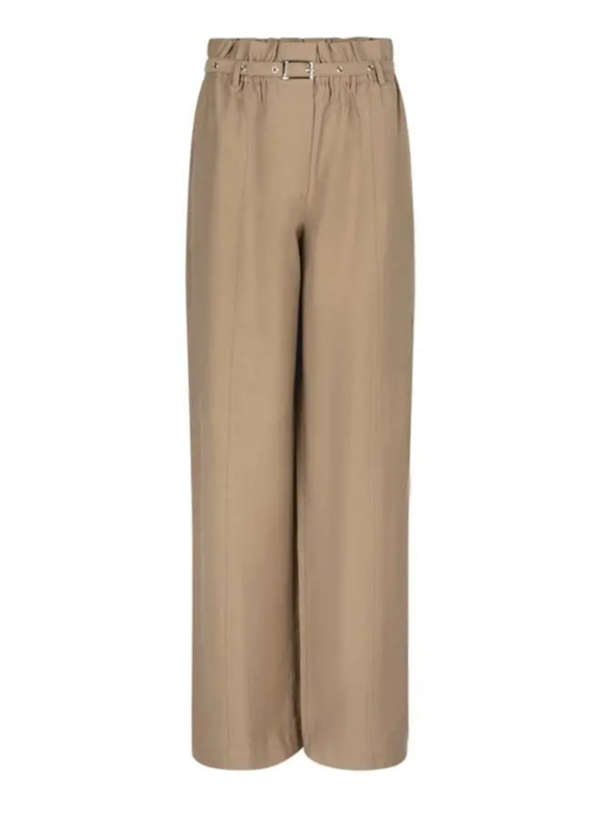 Tyler belted adjustable pants | Spiced Camel