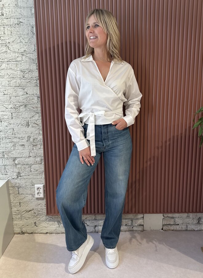 Antonia top l/s | Off-White