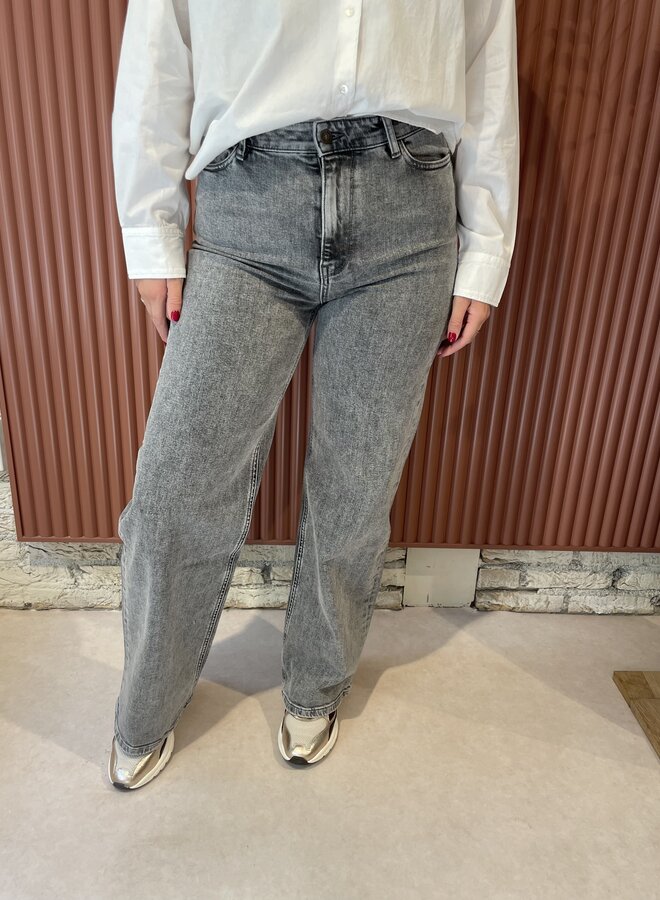 Lina pants | Grey denim