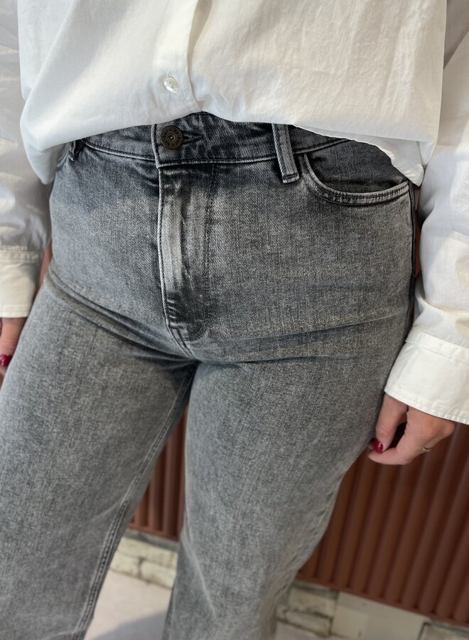 Lina pants | Grey denim