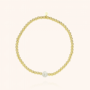 Lott. Bracelet Elastic Disco | Gold