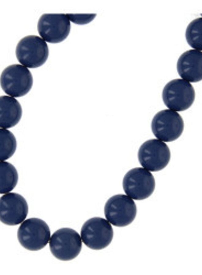 Kralen Ketting FJ8401 | Donker Blauw