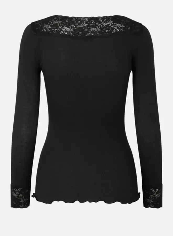 Bernadine Organic Longsleeve | Black