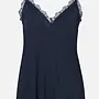 Billie Strap Lace Top - Dark Blue