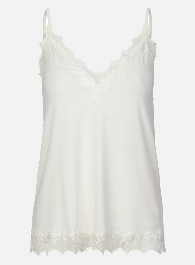 Billie Strap Lace Top - Ivory