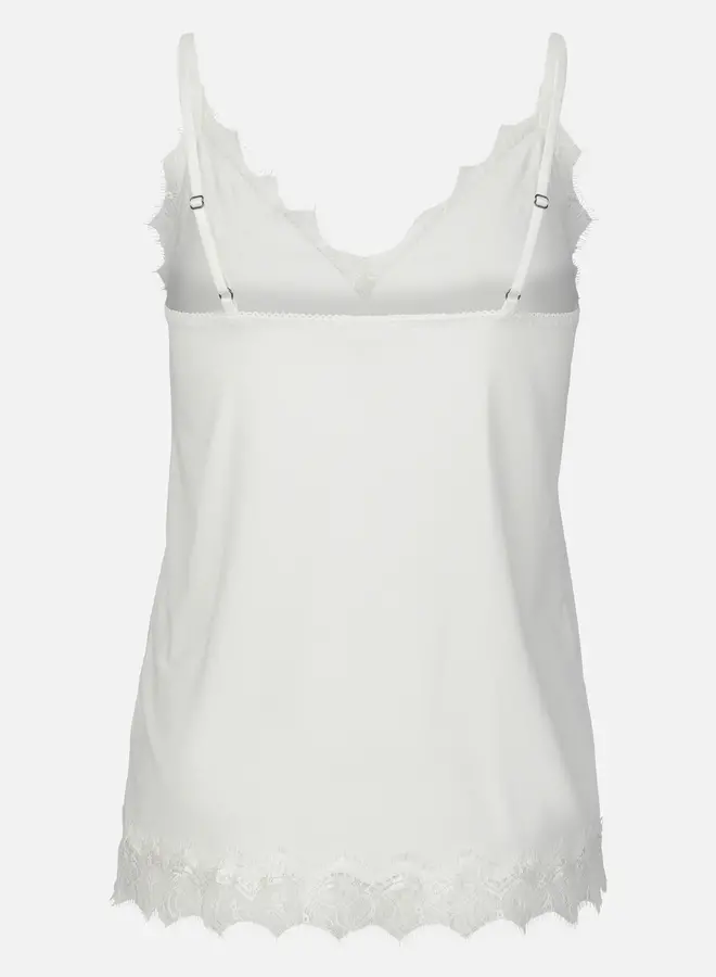 Billie Strap Lace Top - Ivory