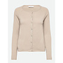 Wool & Cashmere Cardigan - Silver Lining