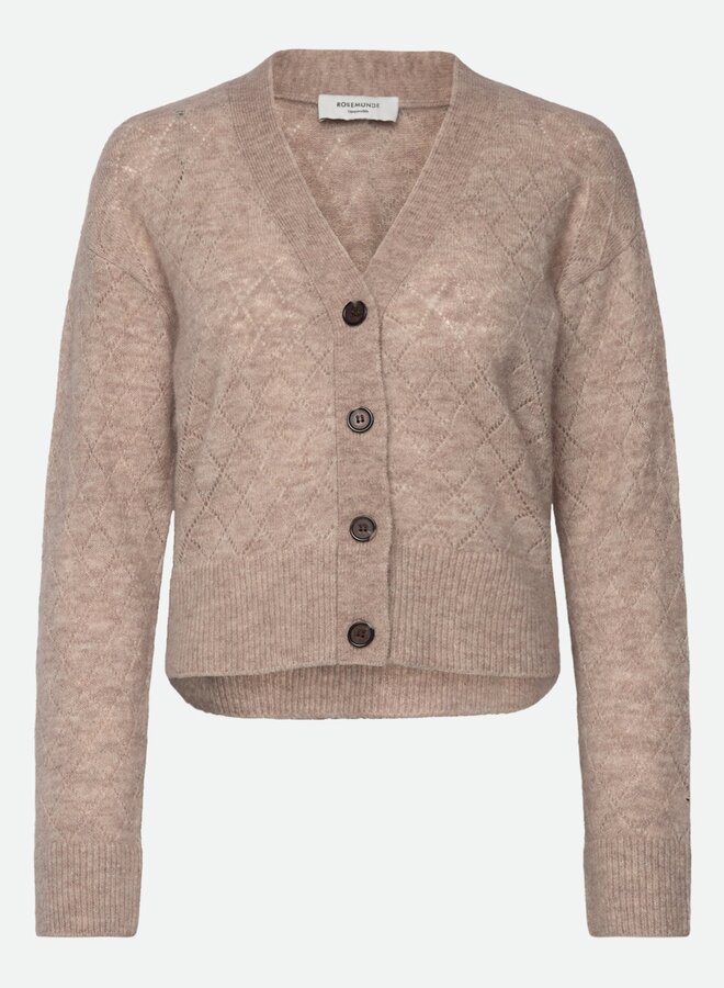 Aida Alpaca V-Neck Cardigan | Atmosphere