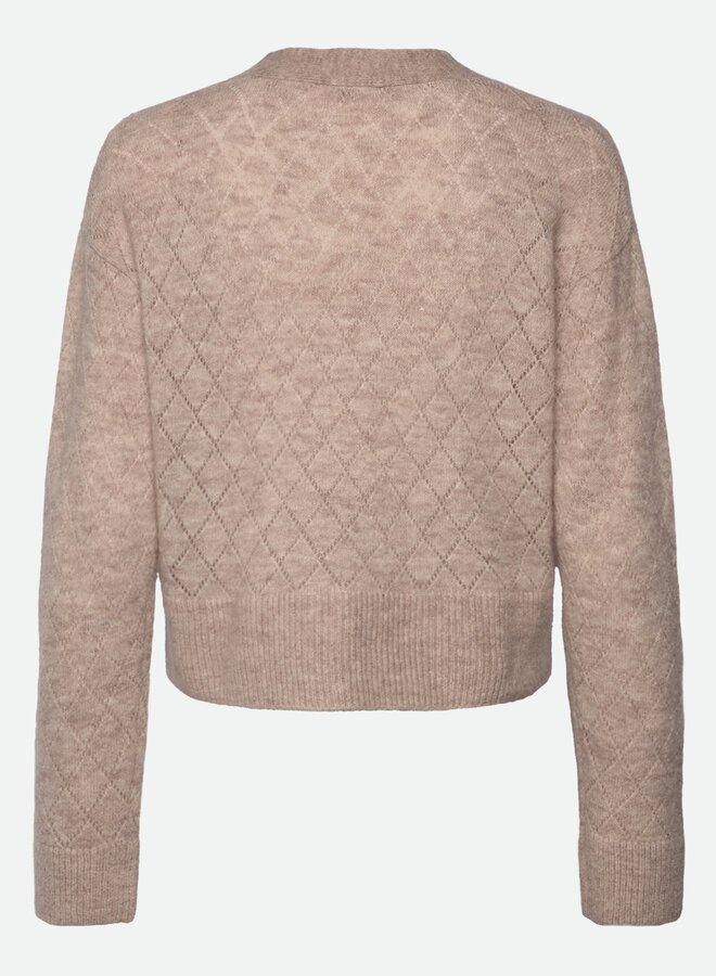 Aida Alpaca V-Neck Cardigan | Atmosphere