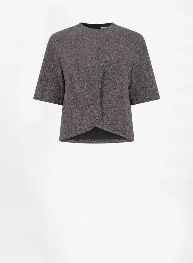 Fantina lurex top | Amethyst