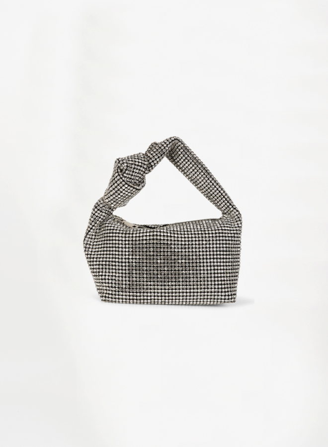 Cristal clutch | Silver