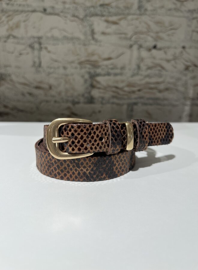 Python Belt | Brown