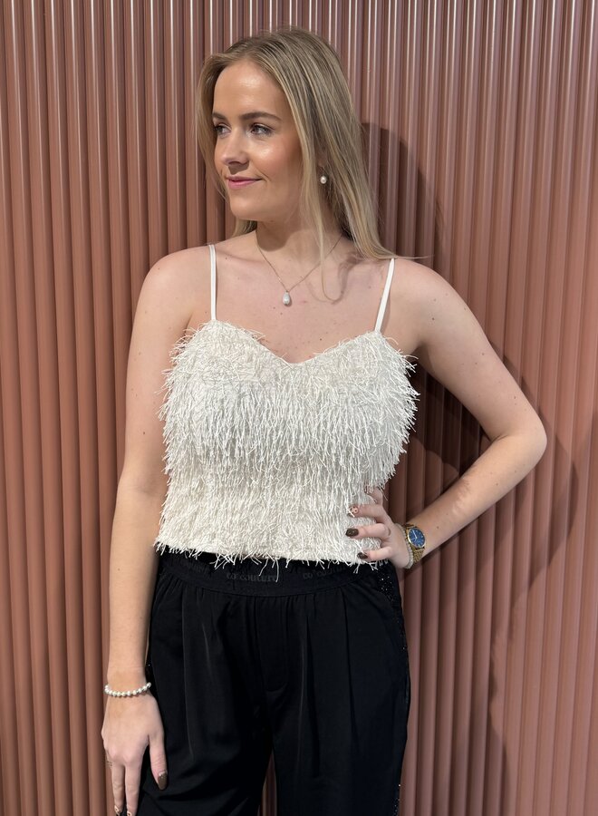 Gonzo V-Top | Off-White