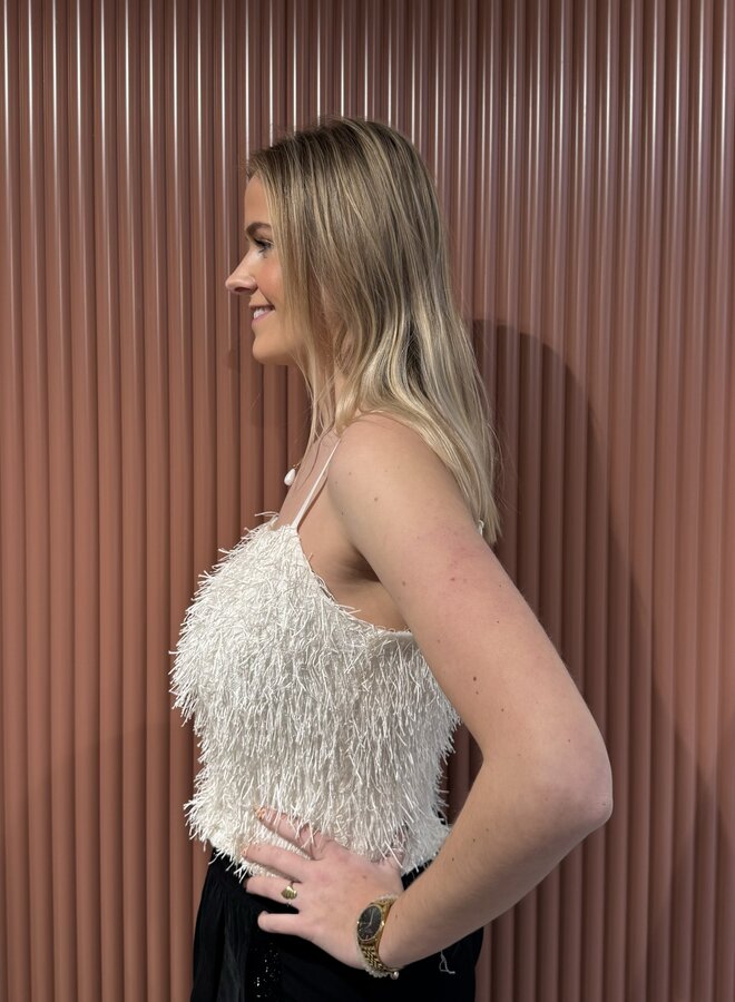 Gonzo V-Top | Off-White