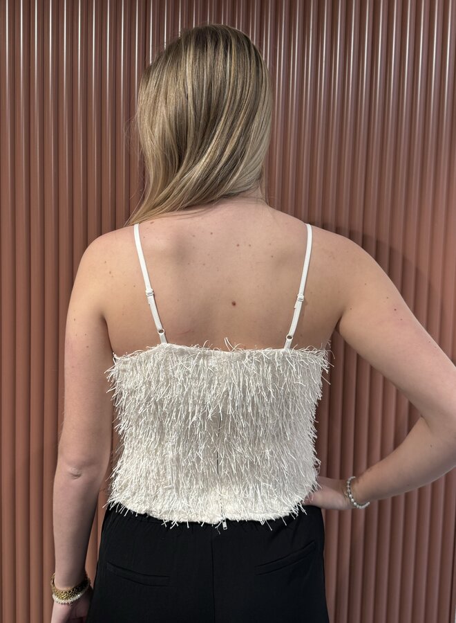 Gonzo V-Top | Off-White