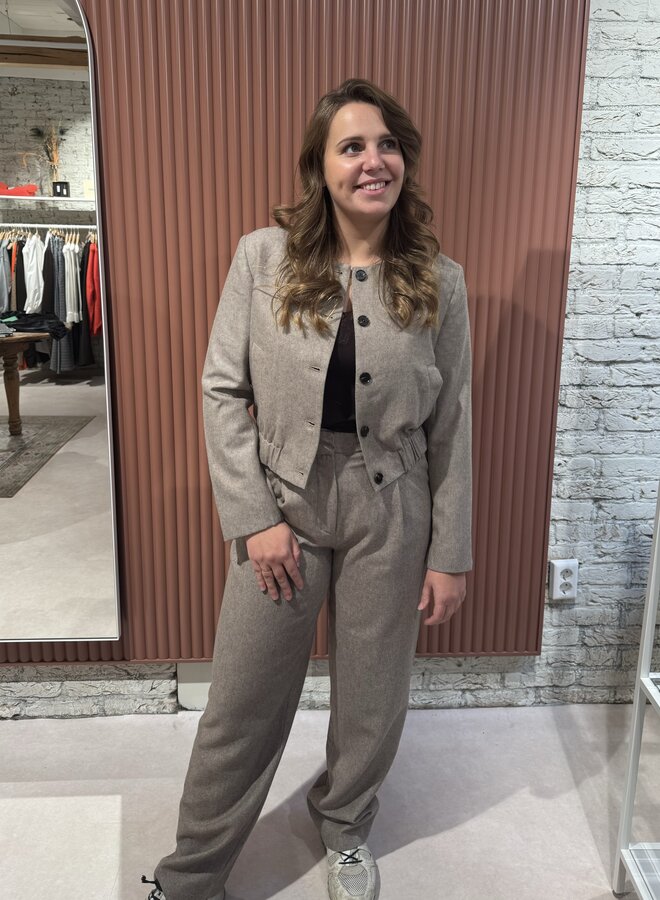 Meera LL Pant | Walnut