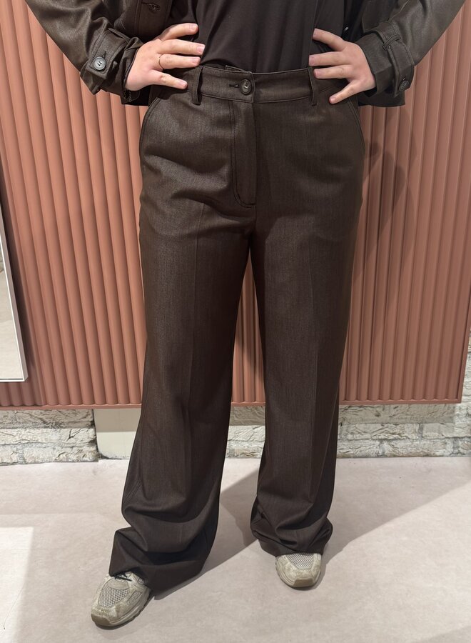 Terry Denim LL Pant | Dark Brown