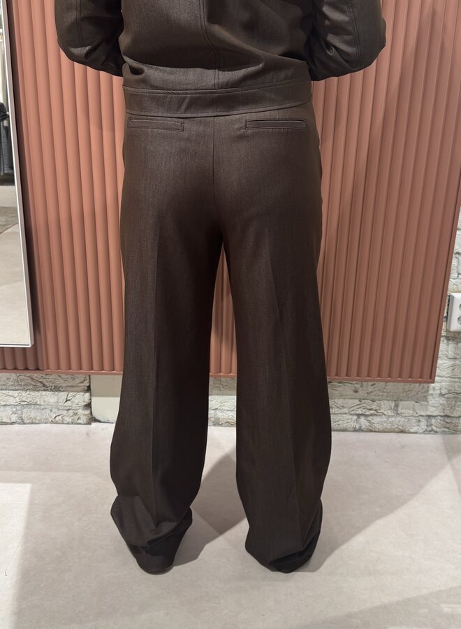 Terry Denim LL Pant | Dark Brown